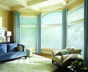 Spindletop Draperies, Living Room Window Treatments